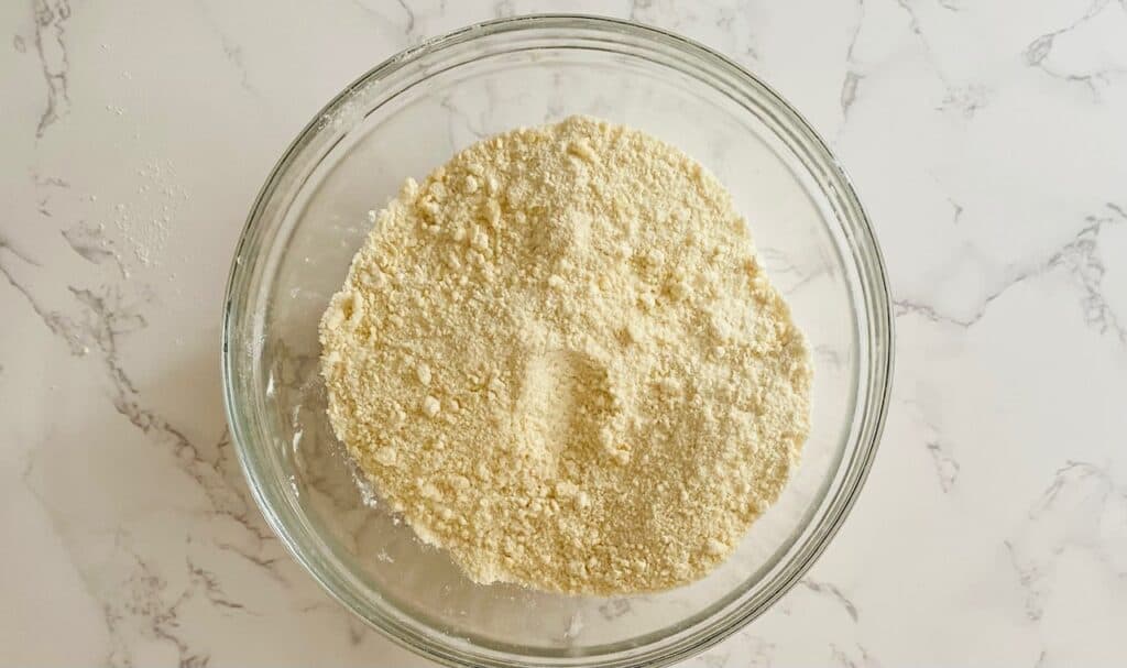 Flour in a bowl