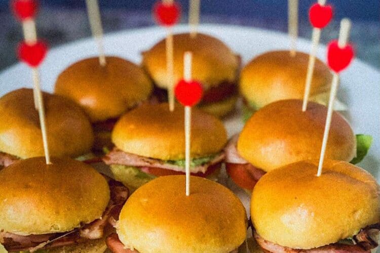 Mini BLT sliders
