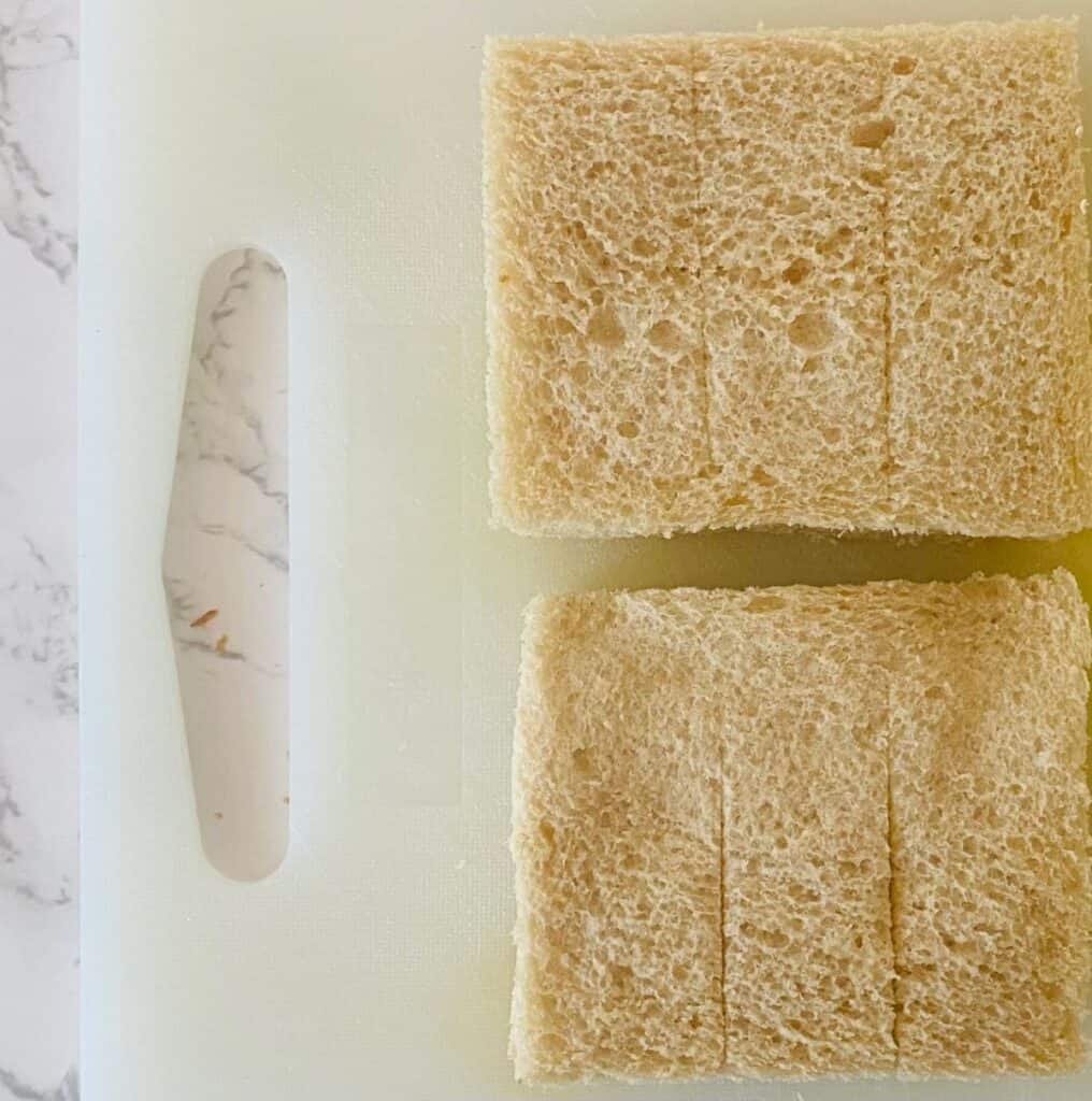 scored and ready to be cut