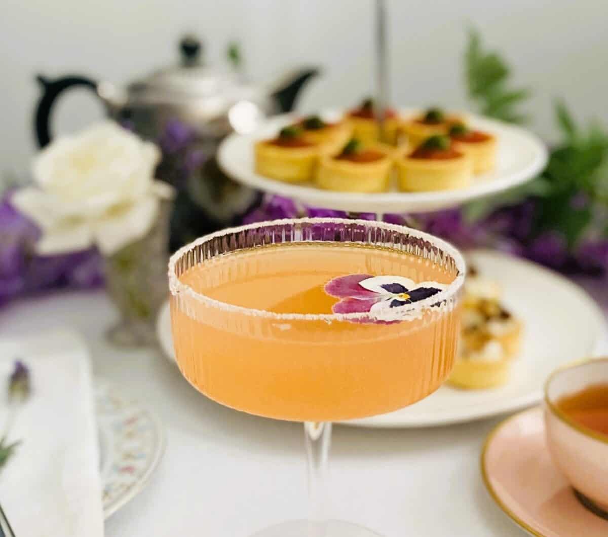 Afternoon Tea Mimosas