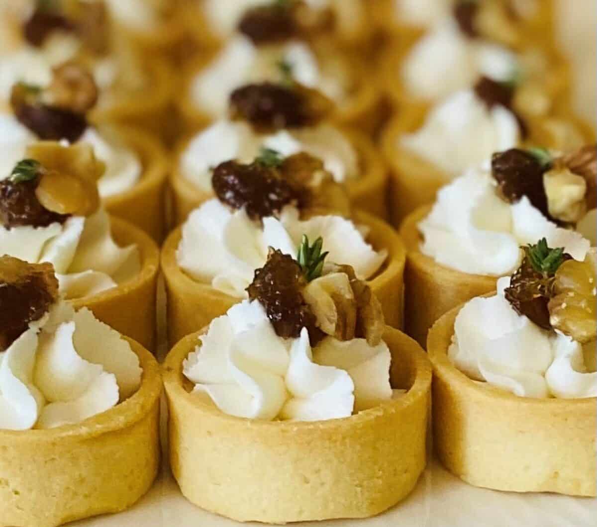 Goat's Cheese Tartlets