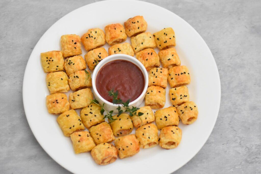 Tiny sausage rolls