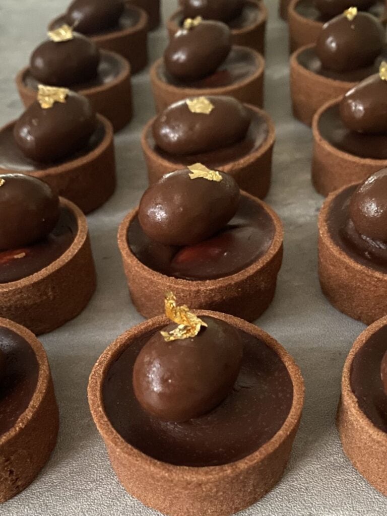 Scorched Almond Tartlets