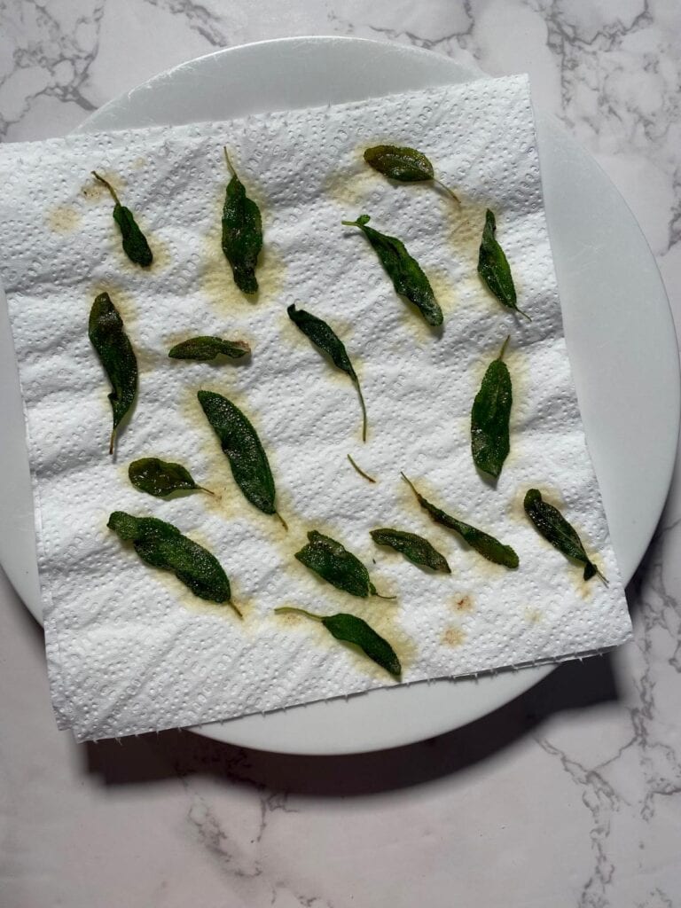 sage fried in butter