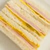 ham, cheese & mustard pickle sandwiches