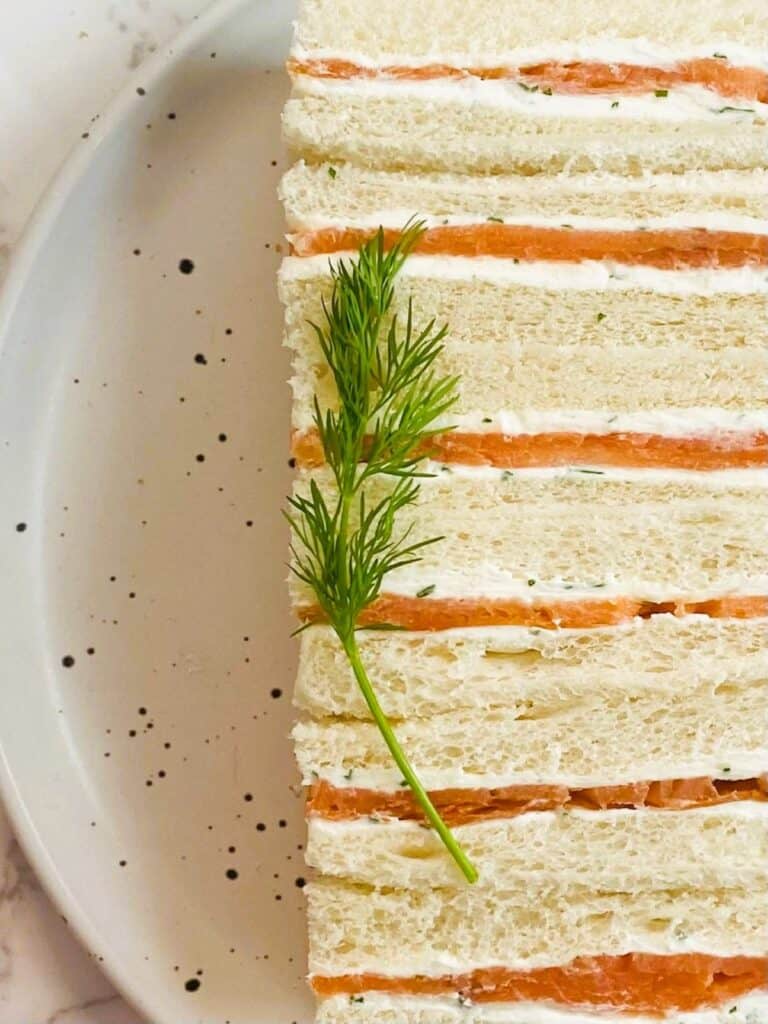 Smoked Salmon Finger Sandwiches