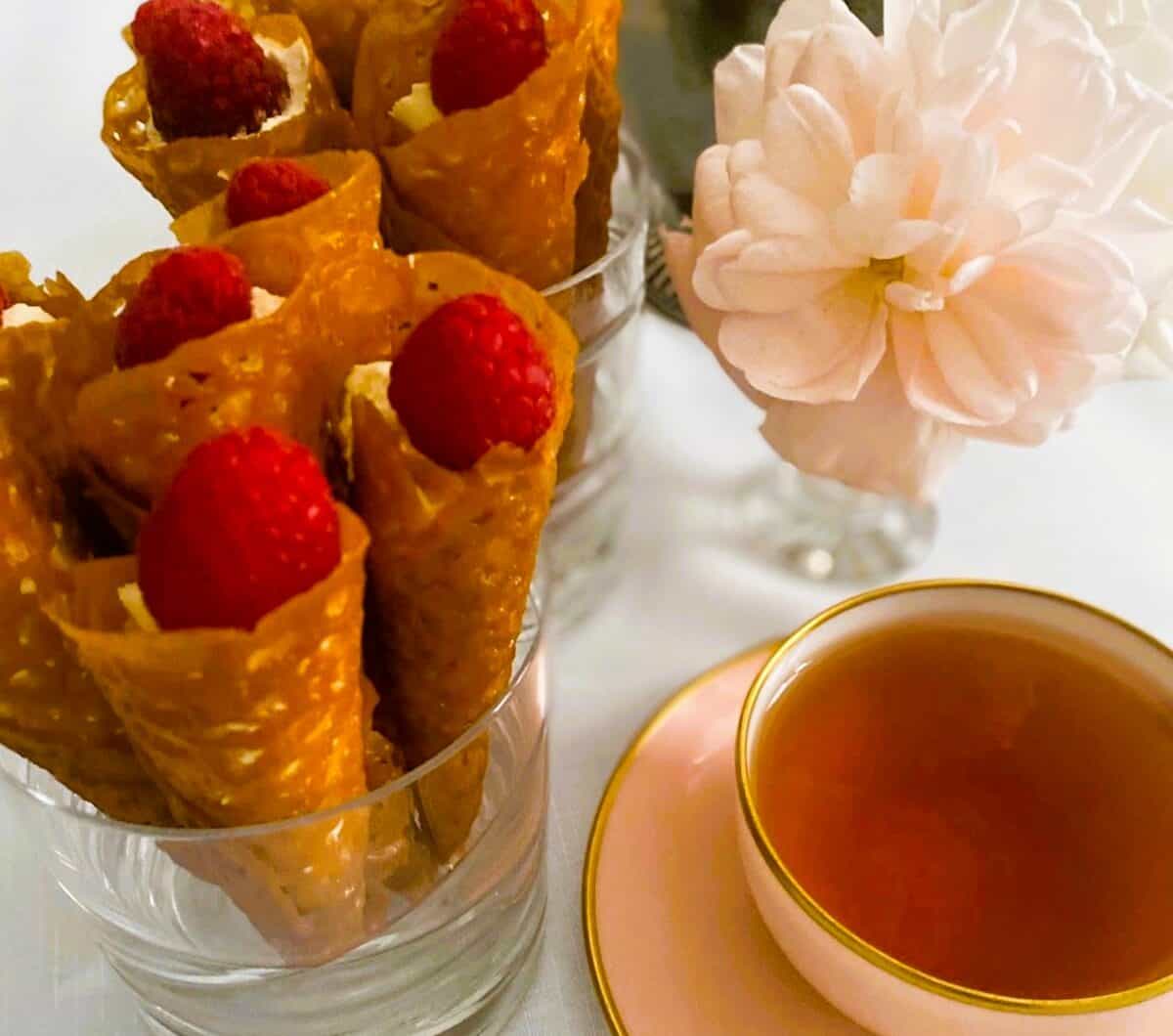 Brandy Snap Cones