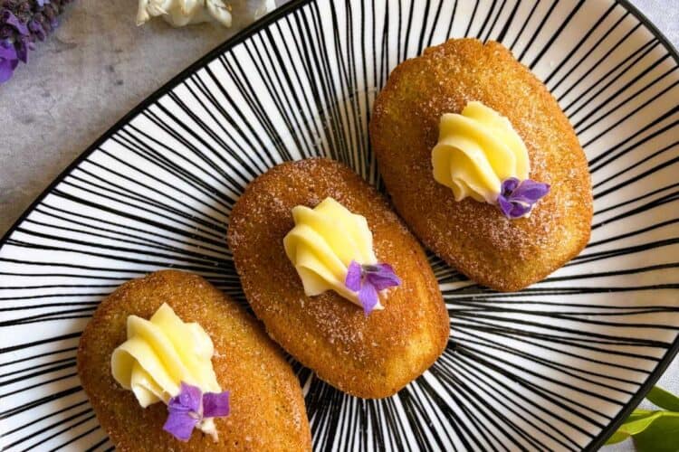 Cinnamon Roll Madeleines