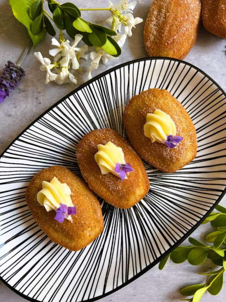 Cinnamon Roll Madeleines