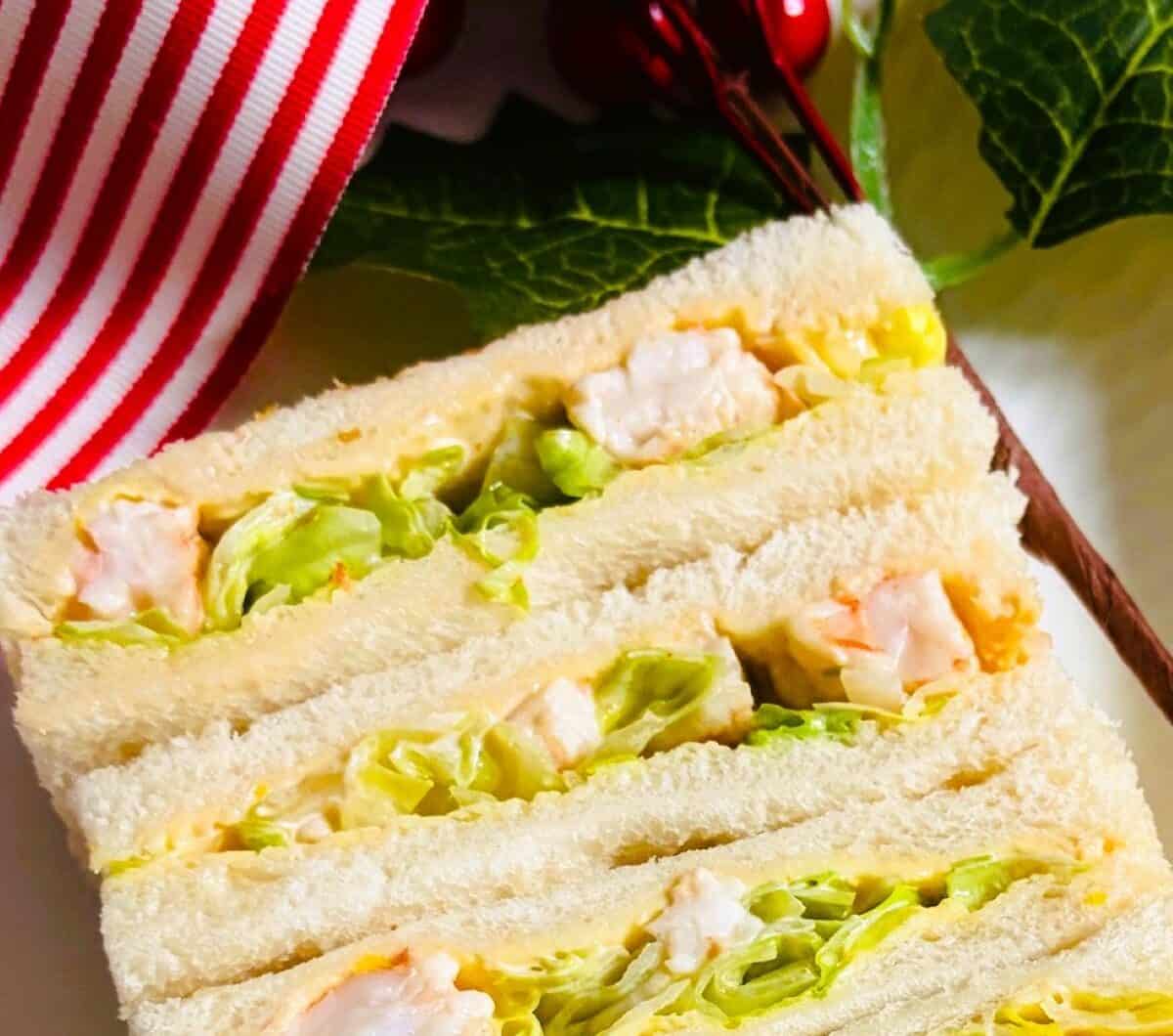 Prawn Cocktail Finger Sandwiches