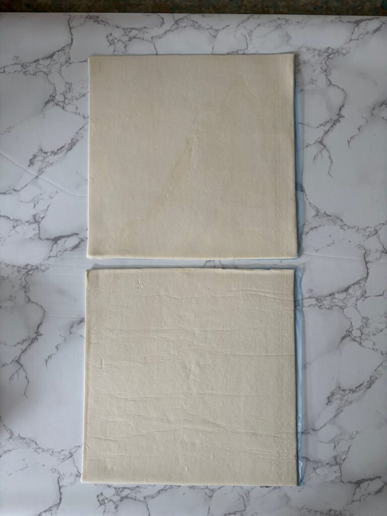 Puff pastry sheets