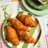 Mini Ham and mustard croissants