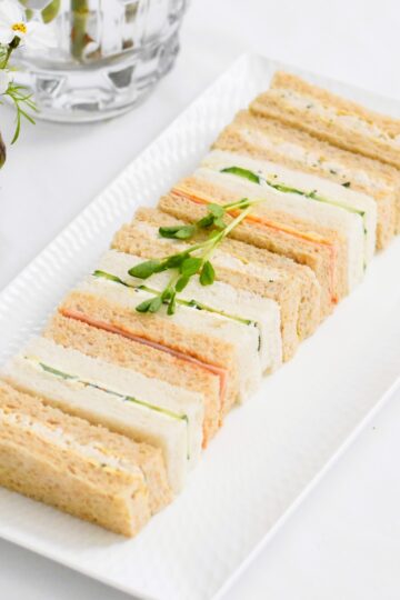 Finger sandwich guide