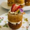 Easy mini victoria sponge cakes