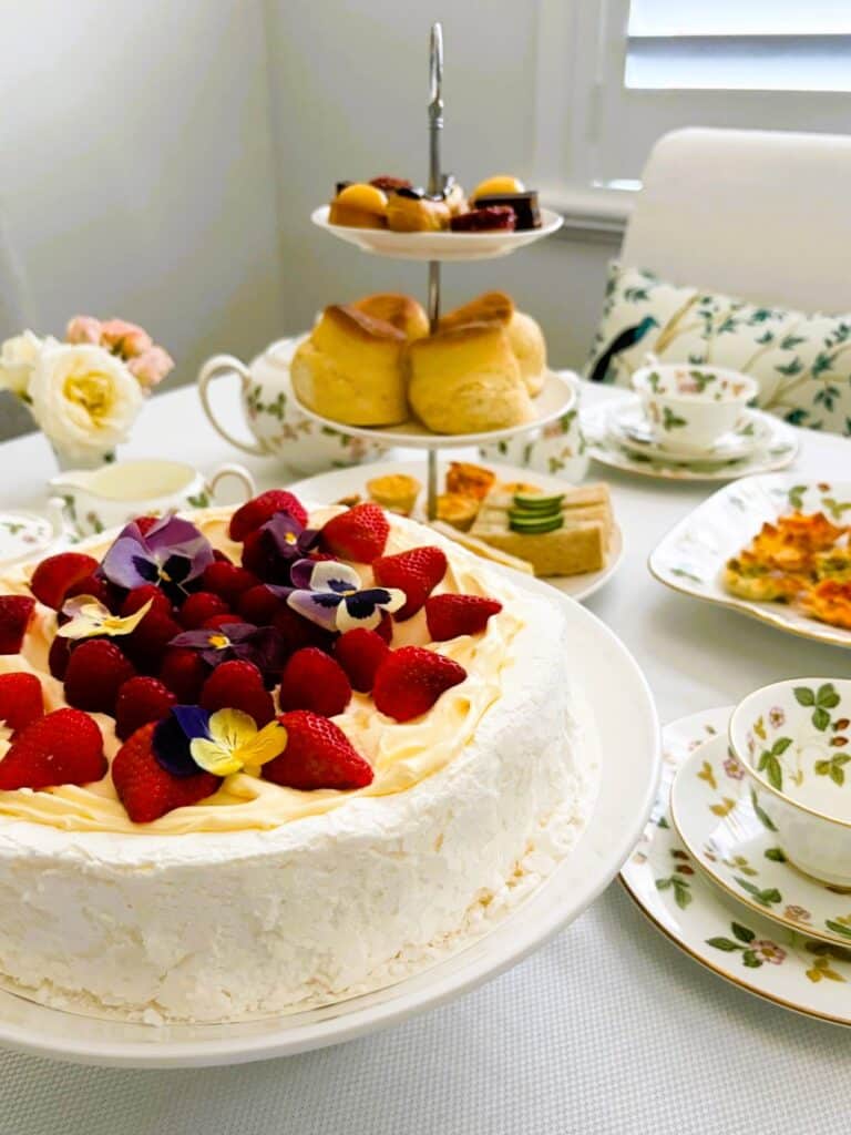 Cheat's afternoon tea