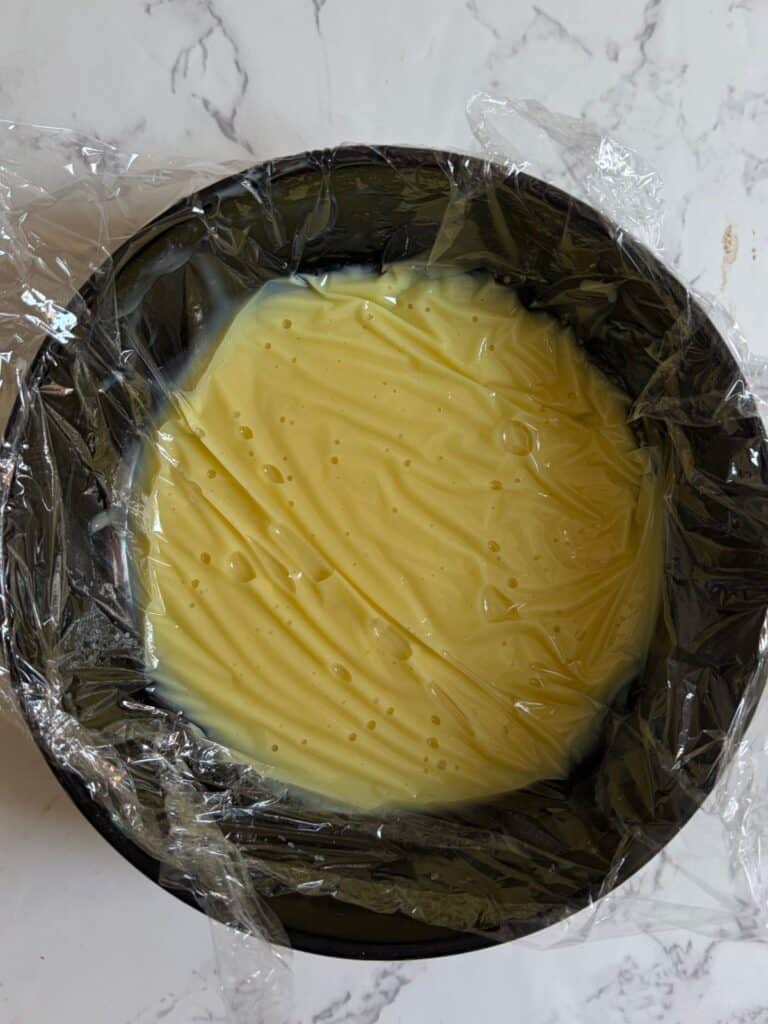 white chocolate ganache