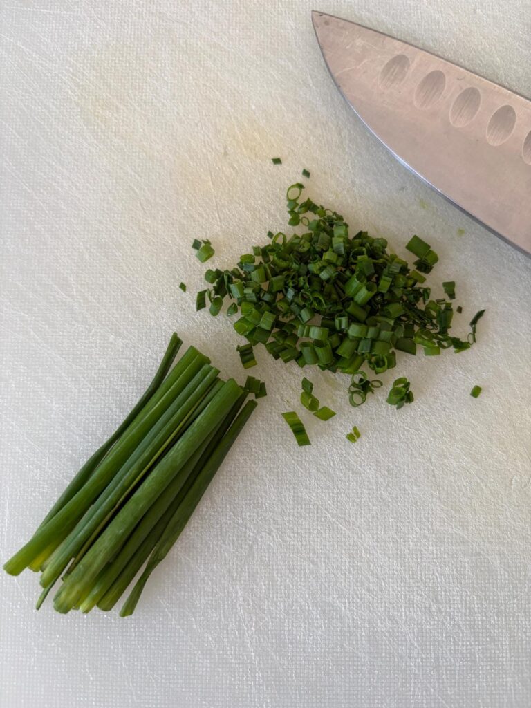 Chopped chives