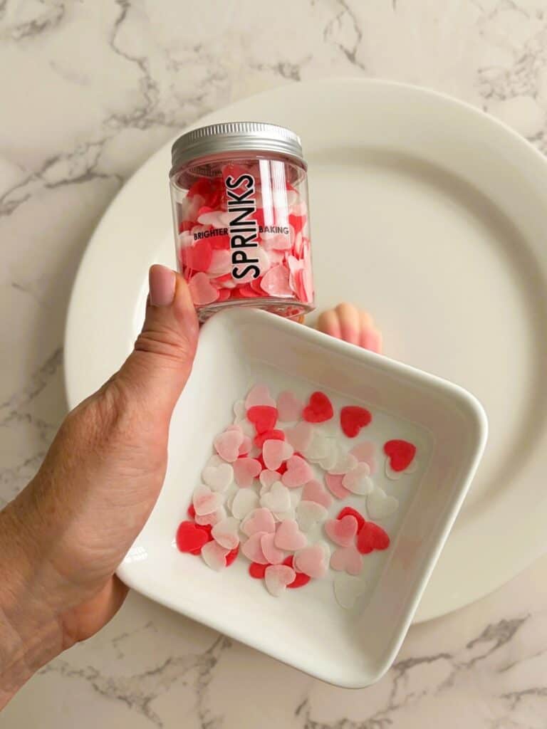 wafer sprinkles in a bowl