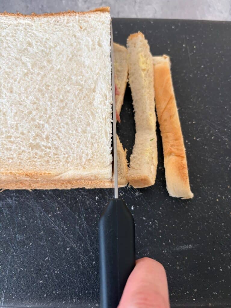 remove the crusts