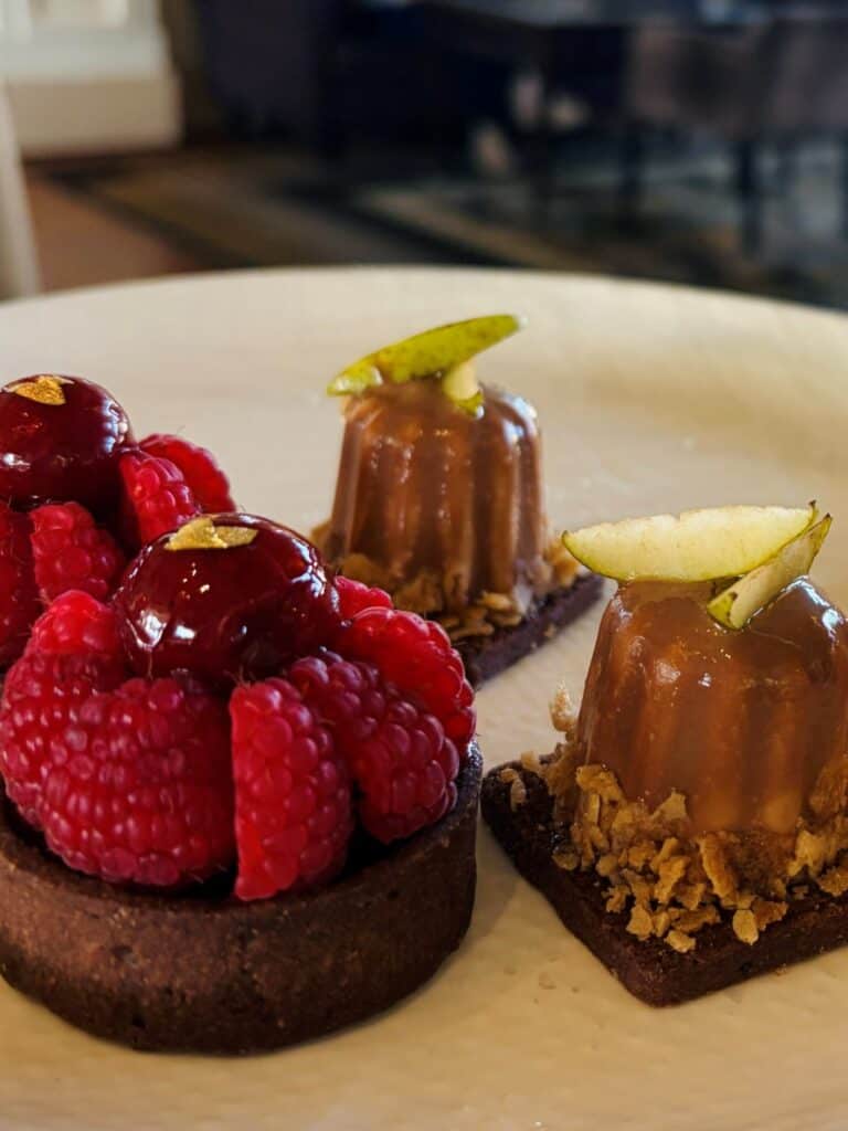 Hyatt Canberra Afternoon Tea raspberry tartlet